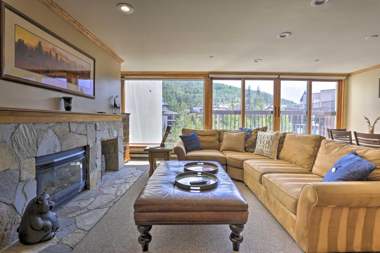 Spacious Vail Condo Steps From Eagle Bahn Gondola Esterno foto