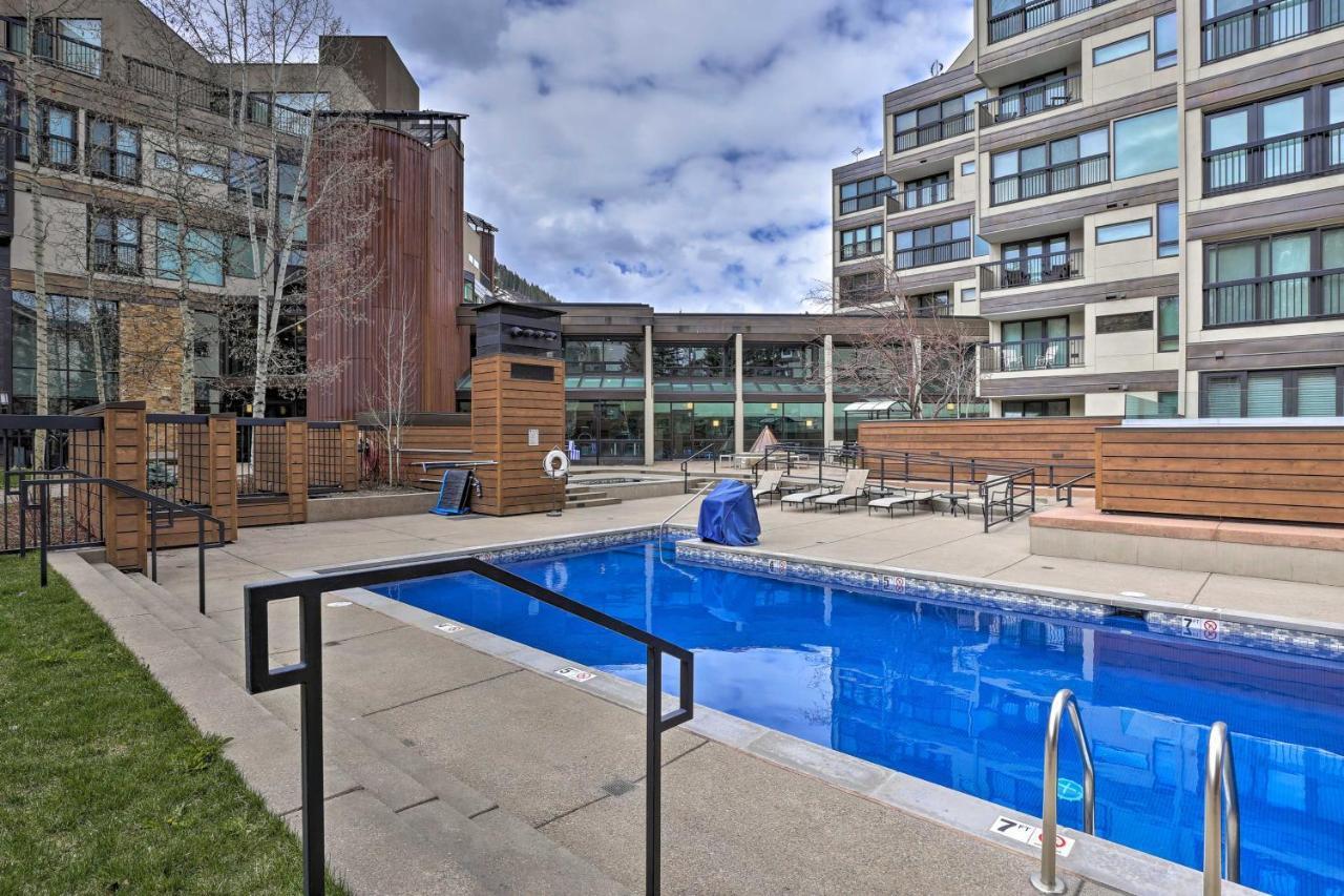 Spacious Vail Condo Steps From Eagle Bahn Gondola Esterno foto